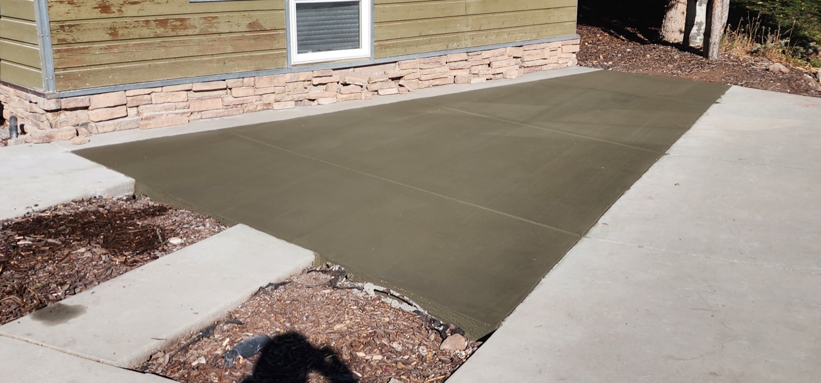 Front entrance walkway