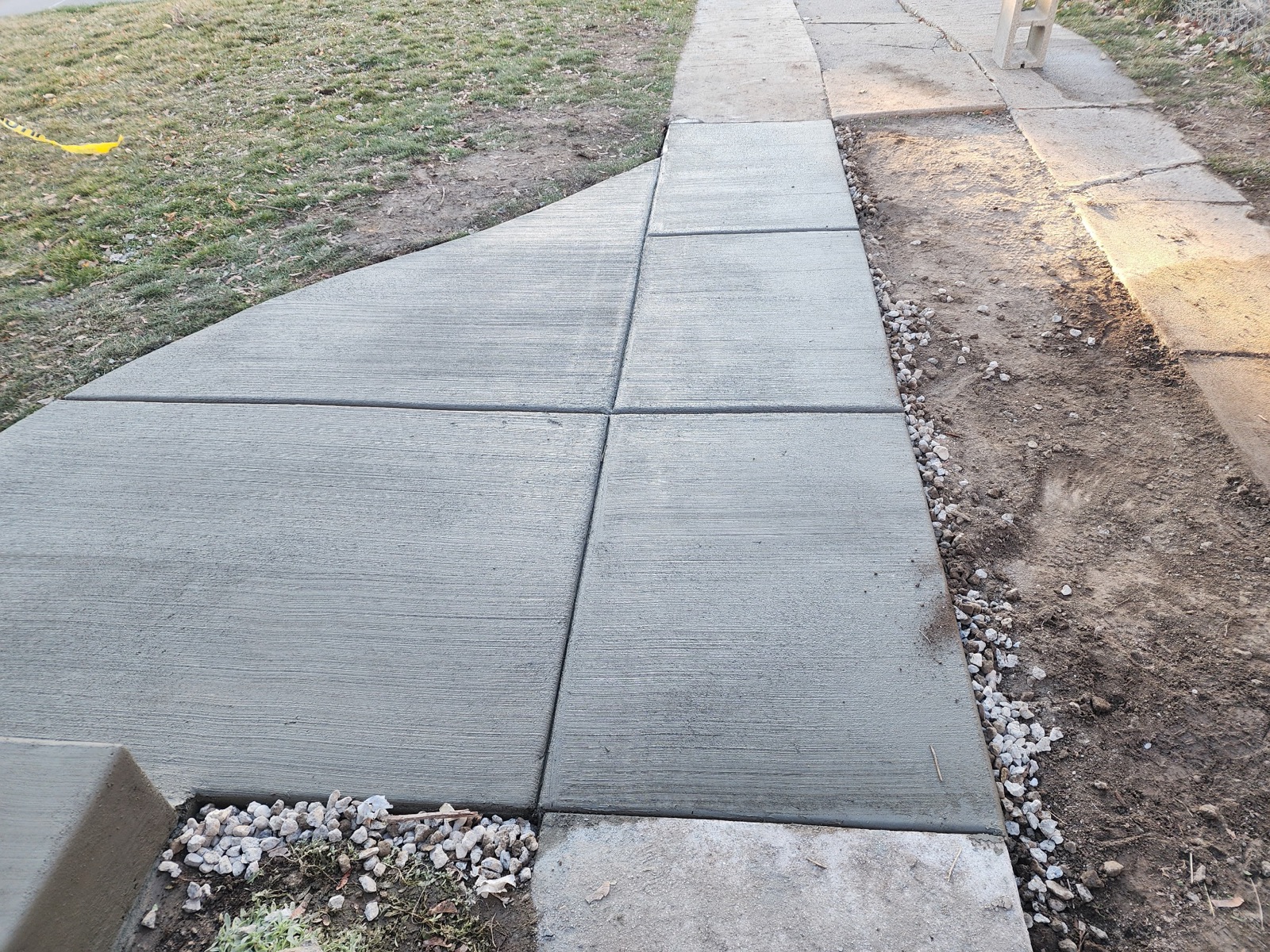 Decorative patio curves